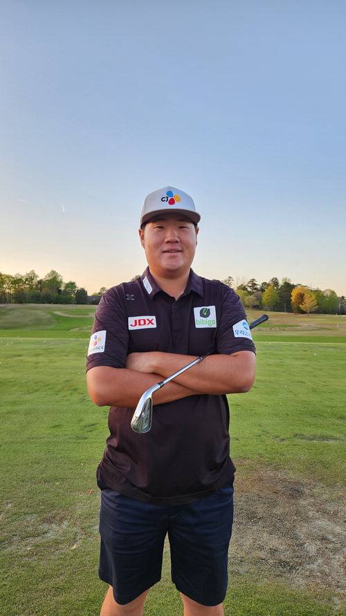 미국 애틀랜타에 위치한 TPC슈거로프 골프장에서 만난 임성재. 조효성 기자