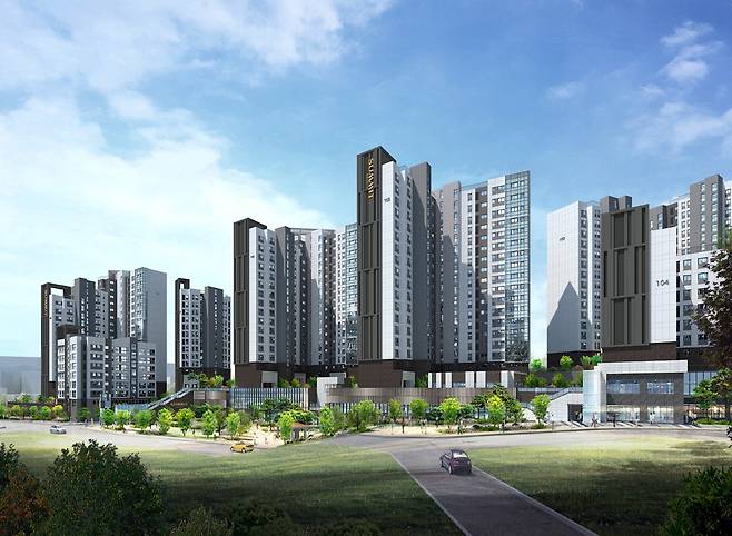 서울 강남구 대치동 대치푸르지오써밋 투시도.