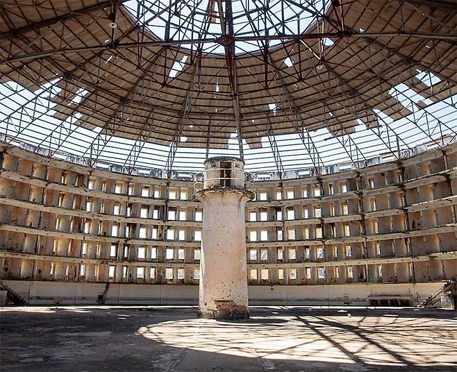 쿠바의 프레시디오 모델로 감옥. 사진 아틀라스 옵스큐라