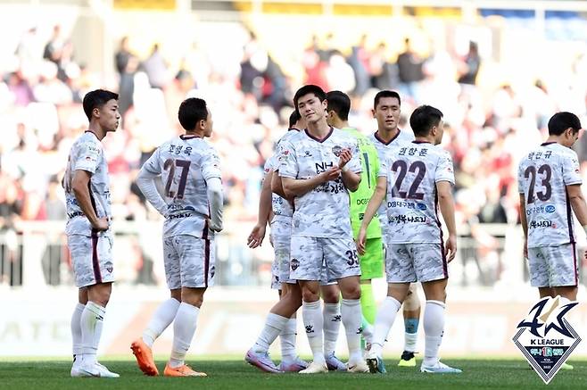 [서울=뉴시스]프로축구 김천상무. 2023.04.03. (사진=한국프로축구연맹 제공)  *재판매 및 DB 금지