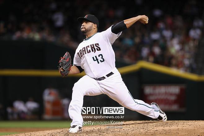 ▲ 2016년 애리조나 다이아몬드백스 시절 에드윈 에스코바.