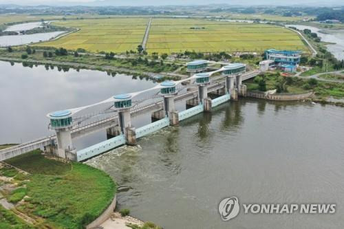 전남 나주 죽산보. [연합뉴스 자료사진]