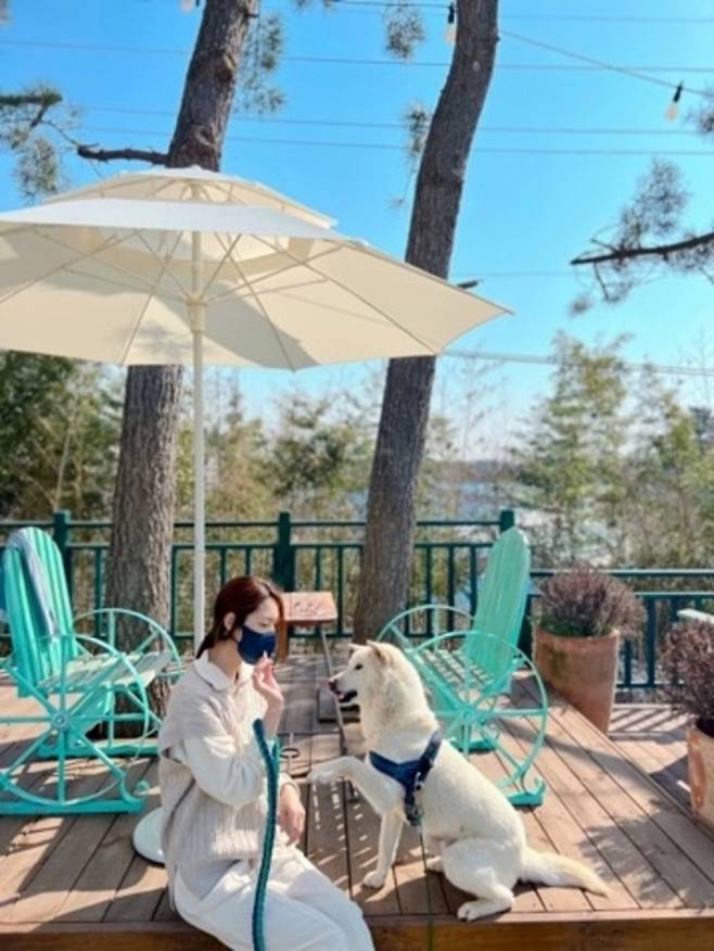 태안군 반려동물친화관광지 반려인·반려견 몽산포제빵소 야외사진제공/=한국관광공사