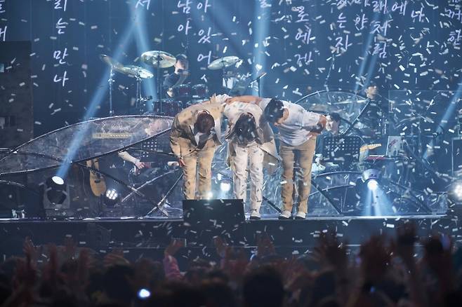 SG워너비 콘서트 무대