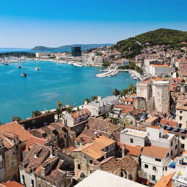 크로아티아의 스플리트&nbsp;&nbsp;