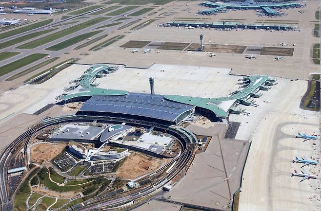 인천공항 전경.