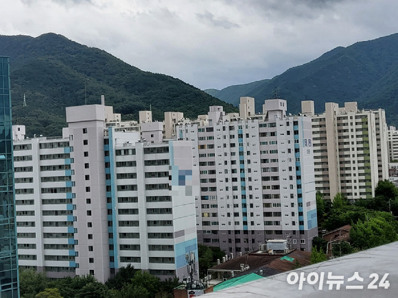 대구 달서구 일대 아파트 단지 전경. [사진=김서온 기자]