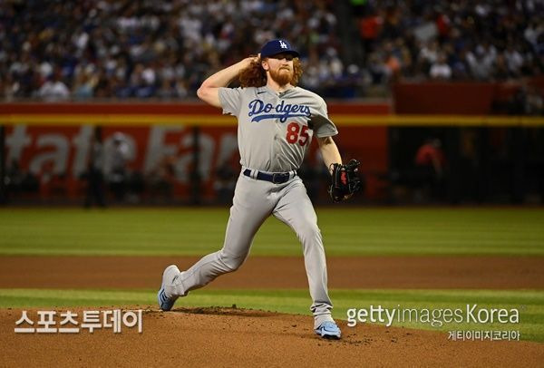 다저스 더스틴 메이 / 사진=Gettyimages 제공