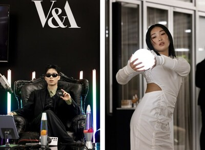 V&A 뷰티 '광채 아트 프로젝트', '내 안의 빛' 주제로 이찬혁과 립제이의 스테이지 깜짝 공개, 독보적 표현력 눈길