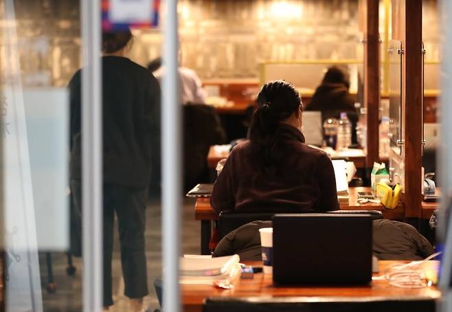 서울의 한 스터디카페. 사진은 기사와 무관함. /사진=뉴스1