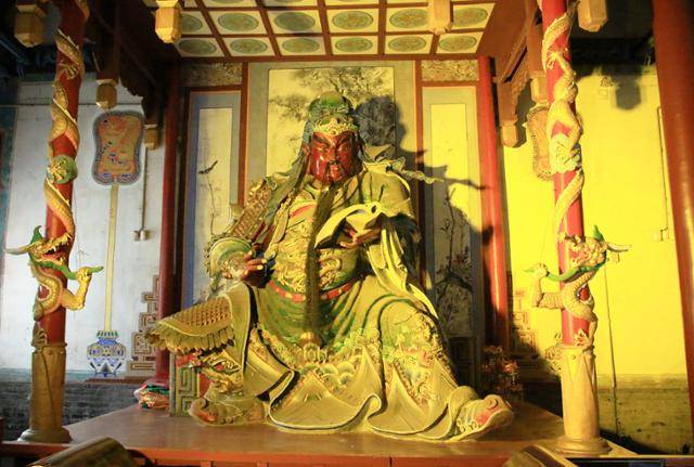 관림 춘추전의 관우상. ⓒ최종명