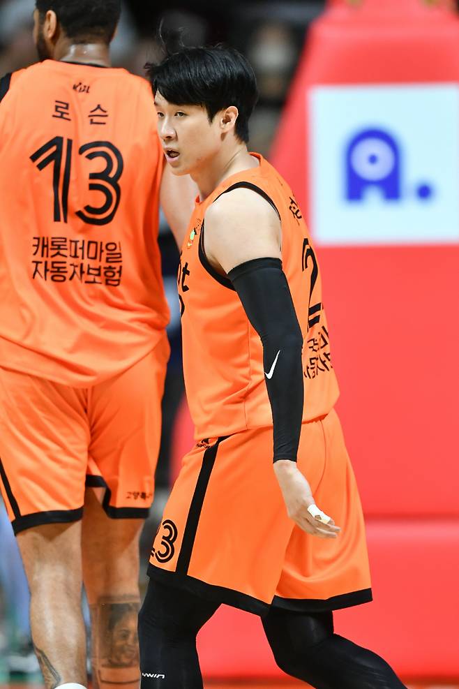 고양 캐롯 전성현. KBL