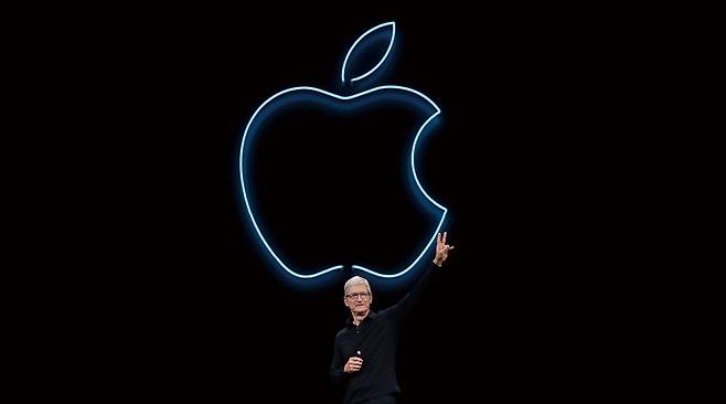 애플이 올해 안에 MR 헤드셋을 출시할 거란 소문이 돌고 있다.[사진=뉴시스]