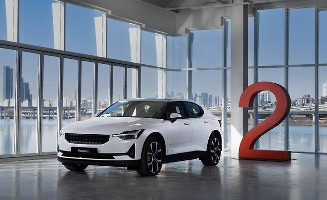 Polestar Korea launches its performance and design driven electric car Polestar 2. (Polestar Korea)
