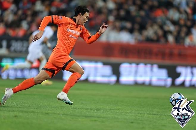 [서울=뉴시스]프로축구 강원 양현준. (사진=프로축구연맹 제공)