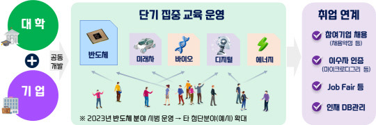 교육부 사업 운영 개요. 사진=교육부 제공