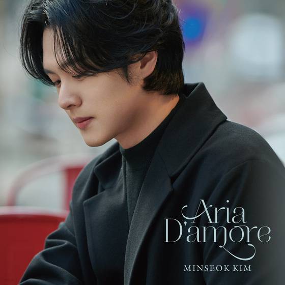 Kim Min-seok's new album titled "Aria D'amore" [SCREEN CAPTURE]