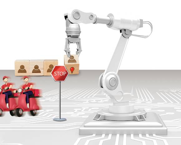 대형마트와 편의점에 직원 없이도 계산이 가능한 기술 도입이 빨라지고 있다. /그래 픽=이강준 기자