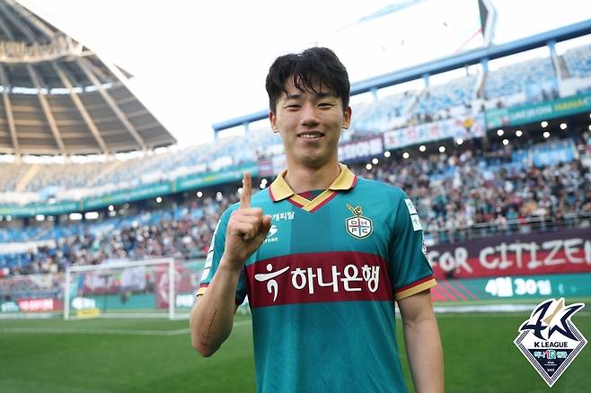 대전하나시티즌의 이현식(한국프로축구연맹 제공)