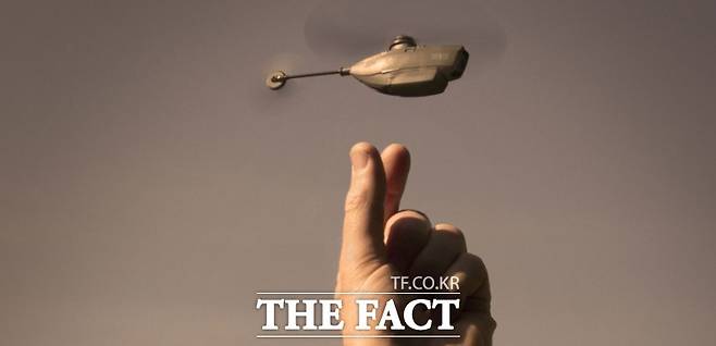 노르웨이 프록스다이내믹스의 초소형 드론 'PD-100 블랙호넷'./프록스다이내믹스