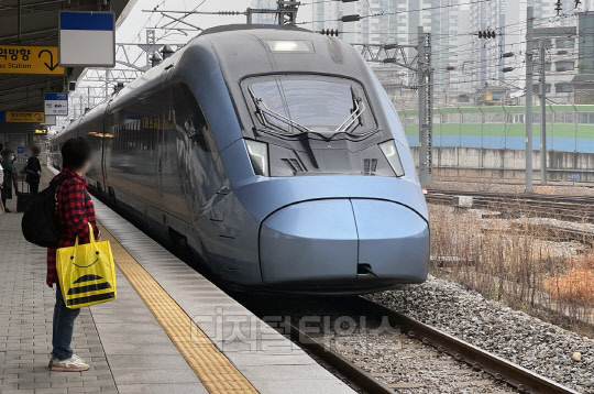 KTX 모습. 사진 이미연 기자