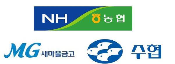 대표적인 상호금융 3사. /각 사