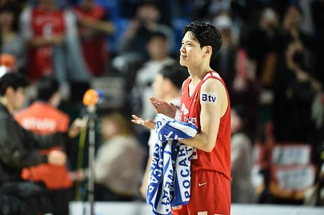 서울 SK의 가드 김선형.   한국농구연맹(KBL)