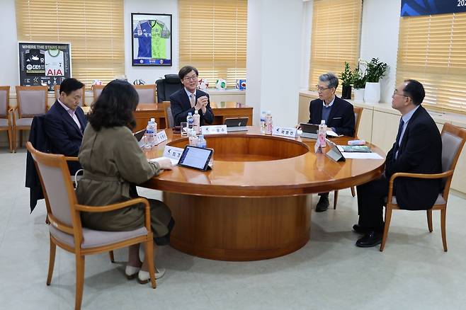 지난 7일 열린 K리그 어시스트 창립 총회 [한국프로축구연맹 제공. 재판매 및 DB 금지]