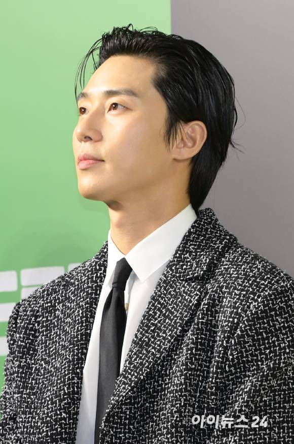 심쿵 '깐서준' 배우 박서준이 24일 오후 서울 강남구 삼성동 메가박스 코엑스에서 열린 영화 '드림'(감독 이병헌) 쇼케이스에 참석하고 있다. [사진=정소희 기자]
