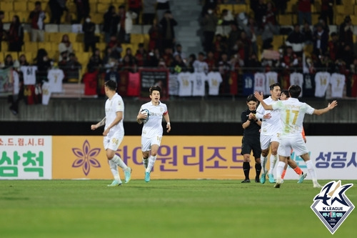 멀티골 넣은 임상협 [한국프로축구연맹 제공. 재판매 및 DB 금지]