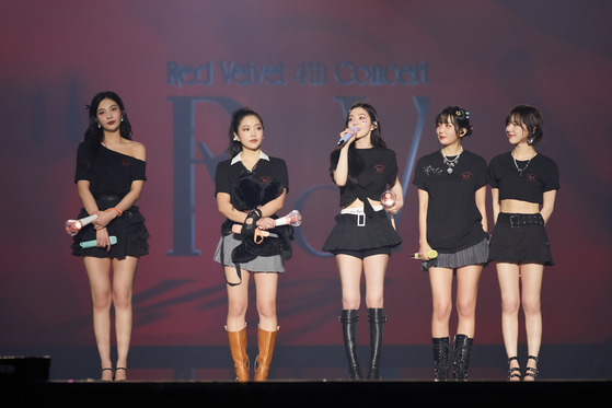 Girl group Red Velvet during its ″R to V″ concert in Seoul [SM ENTERTAINMENT]