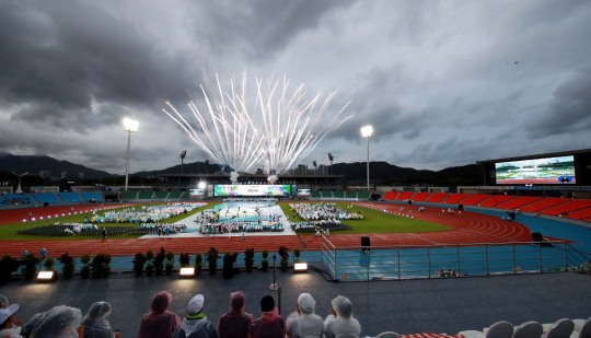 2019년 전국생활체육대축전 개회식 모습[대한체육회 제공]