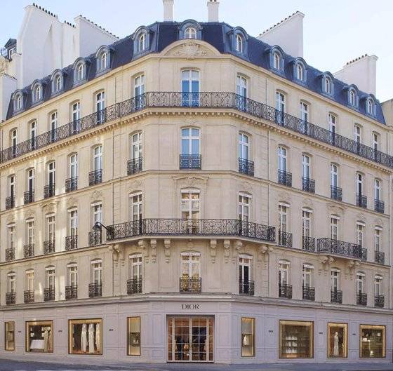 프랑스 파리 몽테뉴 30가에 있는 디올하우스의 모습. [사진 디올]