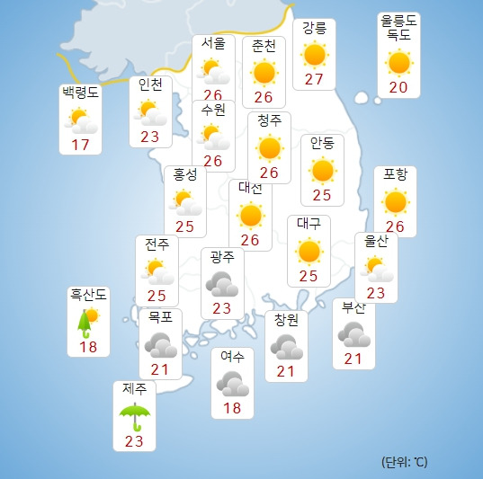 기상청 오늘(3일) 오후 날씨 : 전국날씨,날씨예보,주말,주간날씨