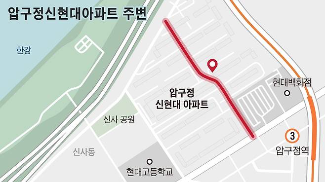 서울시측이 제안한 공공보행통로 노선