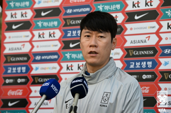 김은중 20세 이하(U-20) 축구대표팀 감독. 사진=대한축구협회