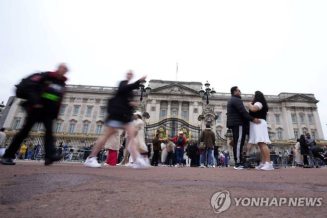 영국 버킹엄궁 앞 [AP 연합뉴스 자료사진. 재판매 및 DB 금지]