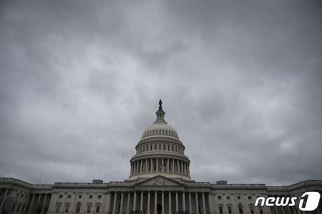 미국 워싱턴 D.C.에 위치한 국회의사당 전경. ⓒ AFP=뉴스1 ⓒ News1 정윤영 기자