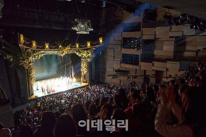 뮤지컬 ‘오페라의 유령’ 부산 공연 현장. 사진은 기사 내용과 관계 없음. (사진=에스앤코)