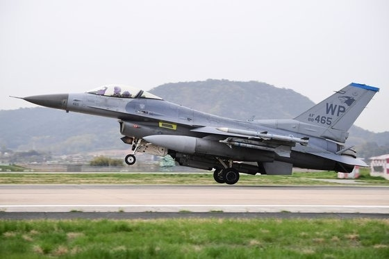 미 공군 F-16 전투기 자료사진. 공군