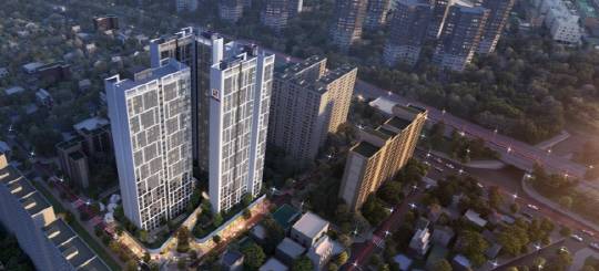 안양 명학시장구역 가로주택정비사업 조감도.    <중흥토건 제공>