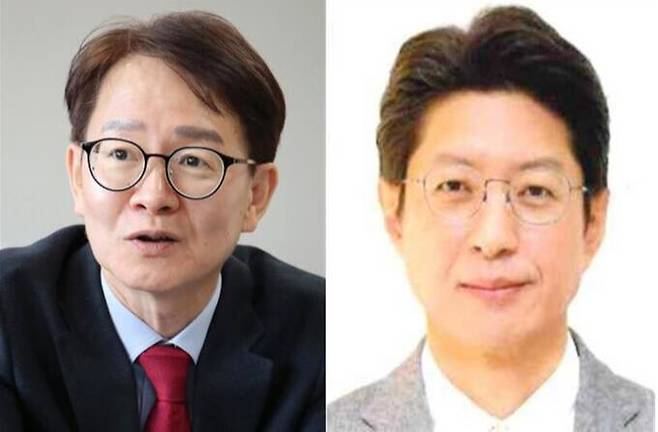 이종헌 신공항건설본부장(왼쪽), 정장수 정책혁신본부장. 대구시 제공