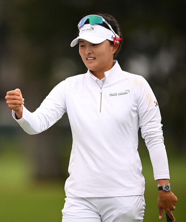 2023년 미국여자프로골프(LPGA) 투어 코그니전트 파운더스컵에 출전하는 고진영 프로. 사진은 2023 한화 라이프플러스 인터내셔널 크라운에서 모습이다. 사진제공=Getty Images_LPGA