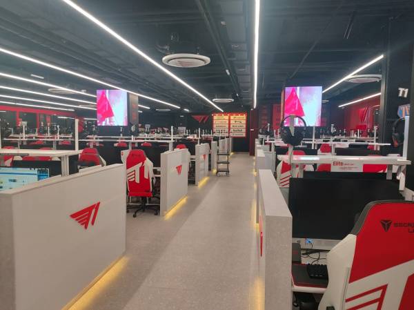 T1 베이스 캠프 내 게임 공간. IS포토