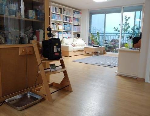 공기 미세플라스틱 채취 장면. [중앙포토]