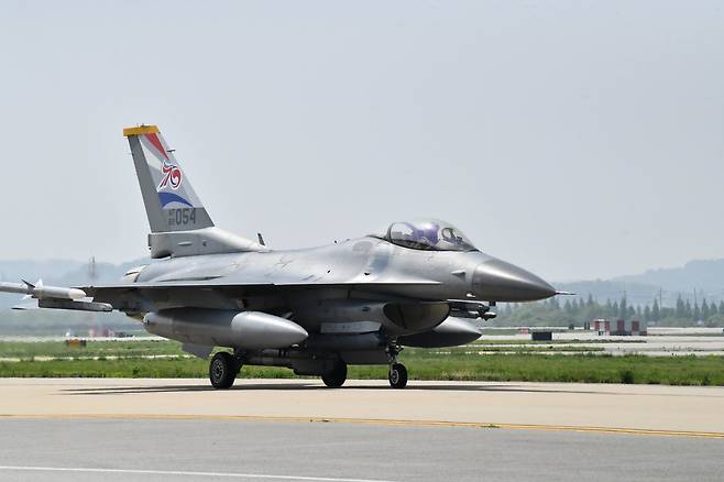 미 공군의 F-16. 사진 공군