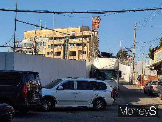 장위10구역에 위치한 사랑제일교회 모습. /사진=신유진 기자