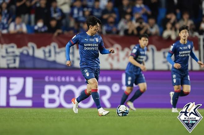 ▲ 친정팀 전북을 상대한 김보경. ⓒ한국프로축구연맹