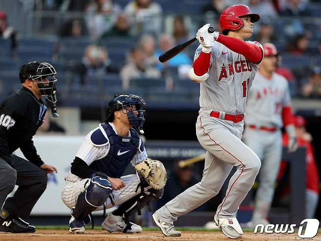 오타니 쇼헤이(lLA 에인절스). ⓒ AFP=뉴스1