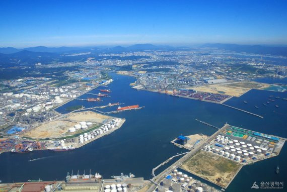 울산항 주변 공단 /사진=울산시 제공